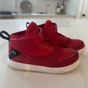 Jordan Fadeaway Toddler Sneakers, University Red, Size 10c